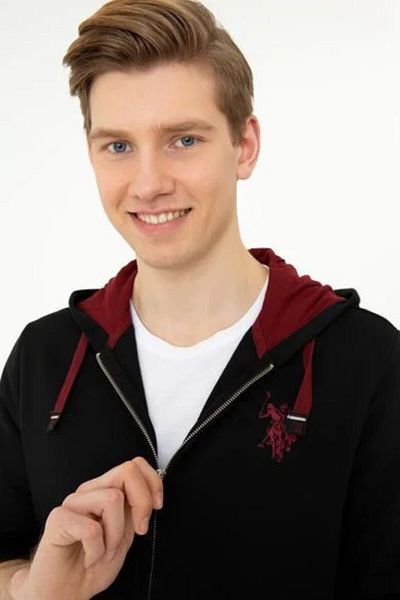 U.S. Polo Assn. Black Men's Sweatshirt