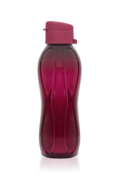 Meleni Home Eco Bottle Water Bottle - Practical Lid Flask 750 Ml Purple
