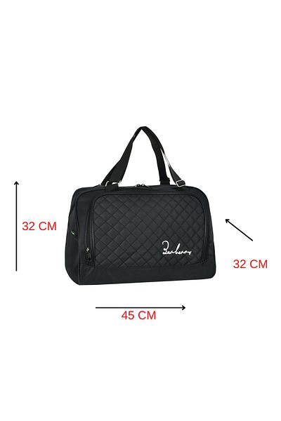 barberri Black Sports Daily and Travel Hand Suitcase Cod: 155