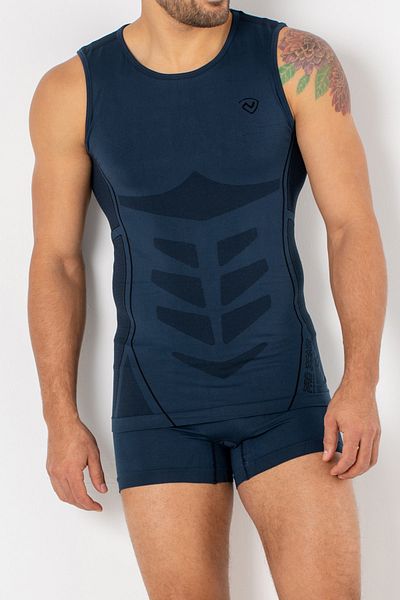 kingspearl Men's Breathable Mesh Seamless Sports Tank Top