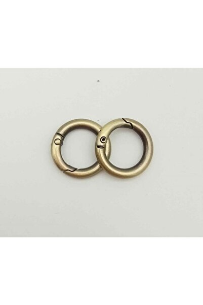 angel çanta aksesuar حلقة زنبركية صغيرة مفتوحة عتيقة مكونة من قطعتين