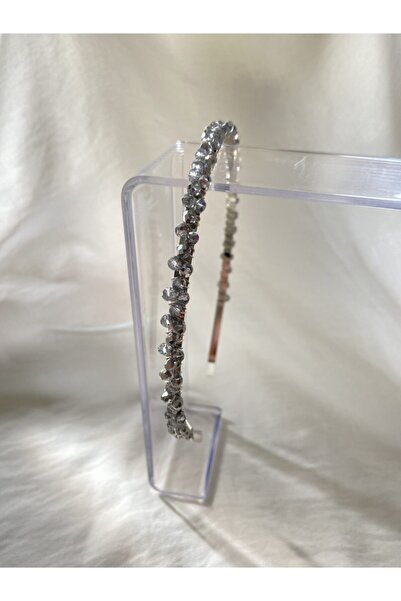 Pearly Handmade Coroană de cristal gri