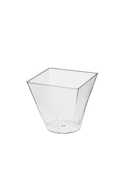 Genel Markalar Plastik Mini Kap 240 Cc Şeffaf - 24'lü