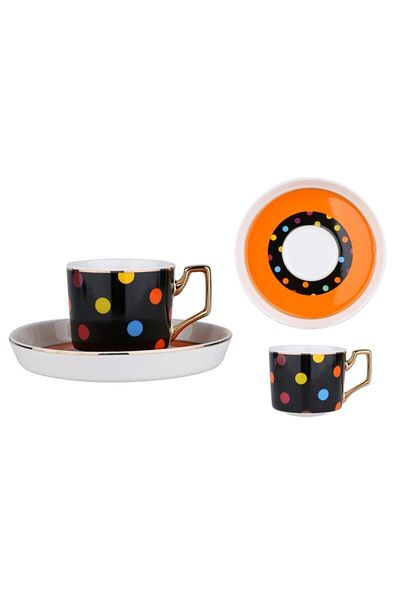Lucky Art Lyeg 151-point 90 Cc Coffee Set 12 Pieces