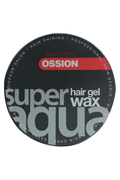 Morfose Ossıon Super Hair Gel Aqua Wax 150 ml Siyah