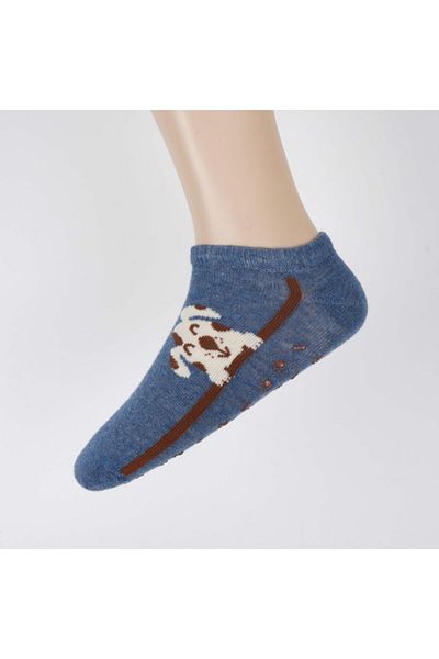 Katamino Pascal 3-Piece Non-Slip Sole Boys' Booties Socks