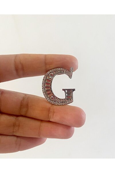 Miss Evita Taşlı G Harf Broş