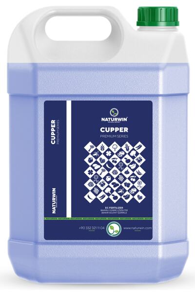 Naturwin Cupper %8 Sıvı Bakır Gübre 5 Litre