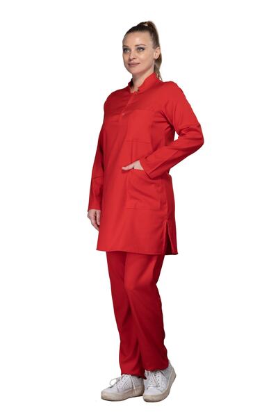 Sarıçiyil Üniforma طقم حجاب الطبيب والممرضة