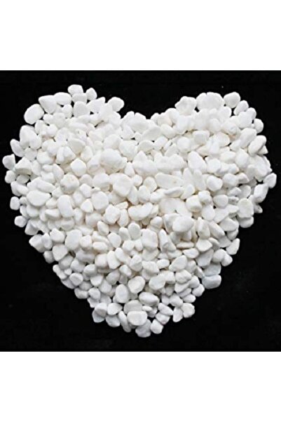 Genel Markalar Beyaz Dolomit Taş 10 Kg 1-2 Cm Dere Taşı Çakıl Taşı Bahçe Süs ...