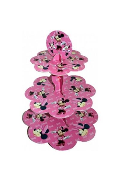 Kokoş Parti Minnie Mouse Kek Standı