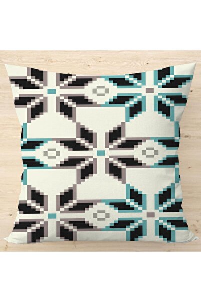 LadiesHome Husă de pernă personalizată cu design autentic, cu două fețe, 43x43