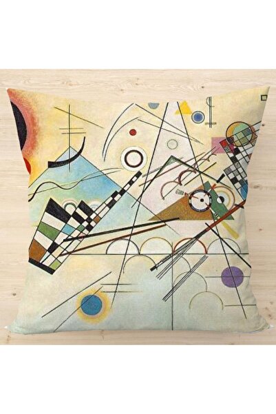 LadiesHome غطاء وسادة رمي ذو وجهين بتصميم أصلي مخصص مقاس 43 × 43