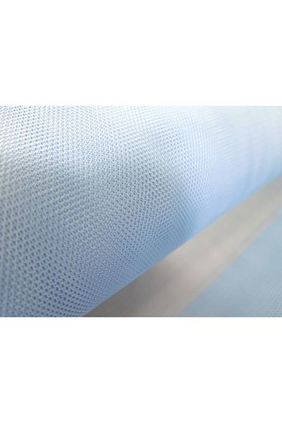 YENİ HEDİYELİK DÜNYAM 2 μέτρα Grek Tulle Baby Blue Διακοσμητικό Τούλι - Ειδική Βαλίτσα Συσκευασίας Ύφασμα