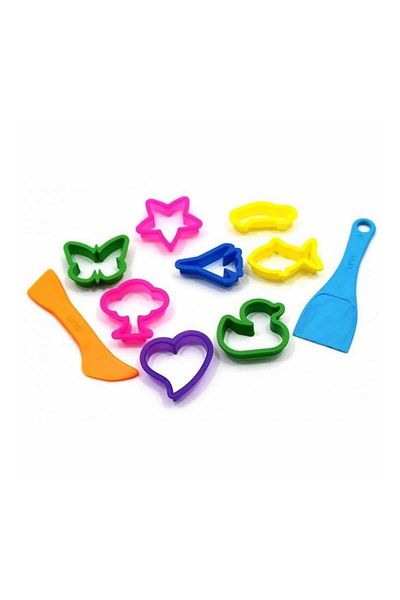 Lets Play Dough Mold 10Pcs