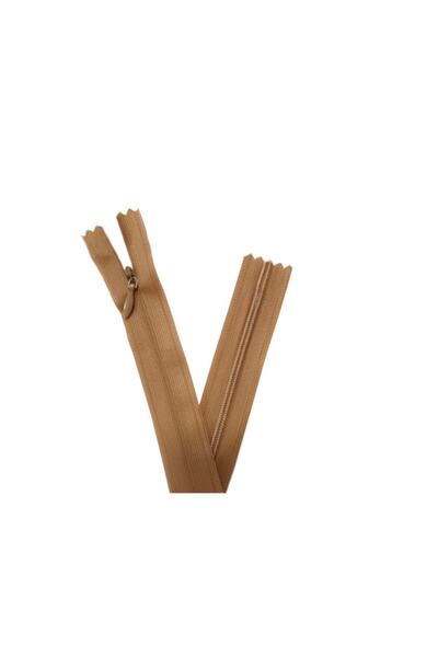 Bayar Kumaş 5 bucăți 60 cm fermoar ascuns cafea cu lapte