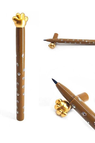 Bonbon ofis Black Eyeliner - Cat Paw and Waterproof Pen