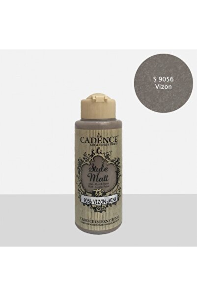 Cadence Style Mat Akrilik Boya-120ml S-9056 Vizon