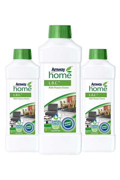 Amway Home L.o.c 3 Adet - 1 Litre (çok Amaçlı Genel Temizleyici)