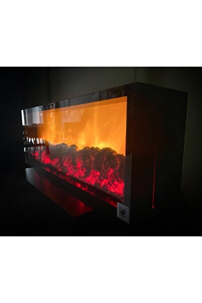BURÇ LED Elektrikli Görsel Şömine 100cm