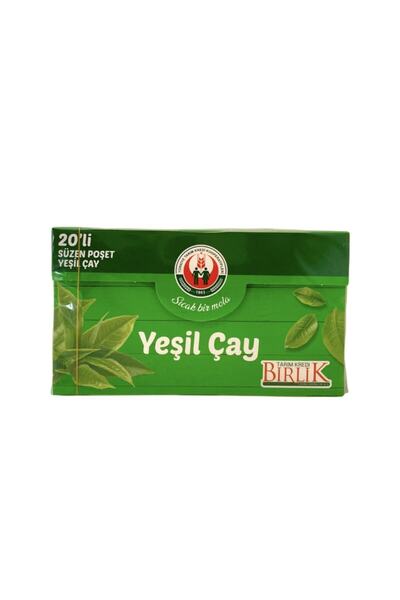 Türkiye Tarım Kredi Kooperatifleri 20 كيس شاي أخضر مفلتر 30 جم (20*1.75 جم)