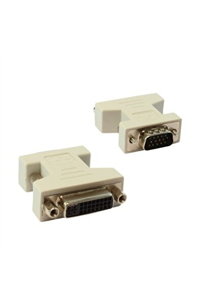 KEEPRO Ti-Mesh Dvi (24+5) F / Vga m Converter - Nickel/White