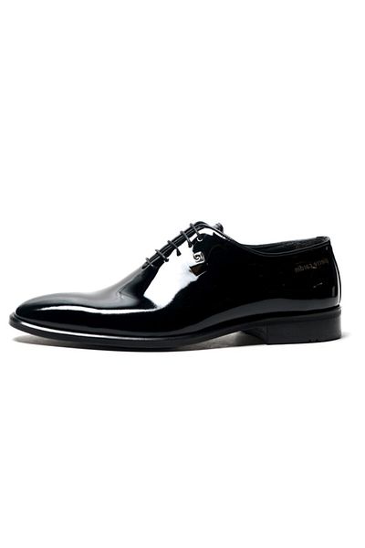 Pierre Cardin 103129 Μαύρα λουστρίνια ανδρικά παπούτσια Neolite Sole