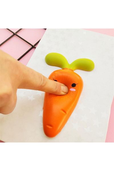 Çılgıntrend Caiet drăguț cu morcovi squishy