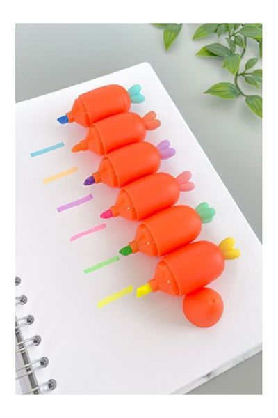 Çılgıntrend Carrot Highlighter Set