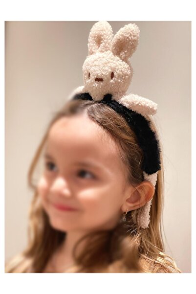 QUEEN AKSESUAR Drăguț, mare, de pluș, pufos, cu păr, iepure cu picioare, pent...