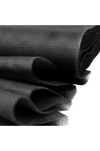 YENİ HEDİYELİK DÜNYAM Siyah Grek Tül 1 Metre Özel Bez Bez Bohça Valiz Siyah S...