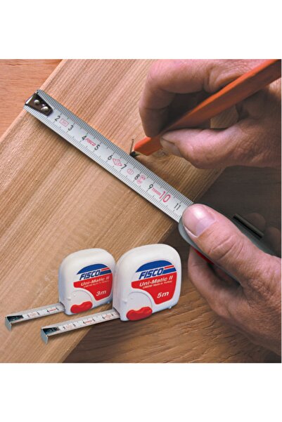 Genel Markalar Orjinal Fisco 5m Çelik Şerit Metre Uni-matic Iı 5mt.