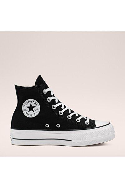Converse Chuck Taylor All Star Platform Canvas Women's Black Casual Shoes 560845C-001