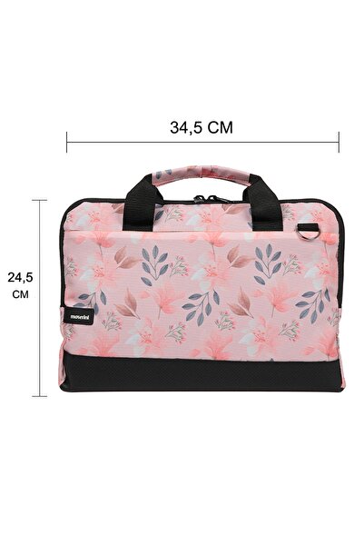 Moserini 13'' - 13.3'' Patterned Macbook Air-pro Laptop Bag with Base Protection and Shoulder Strap - Venus
