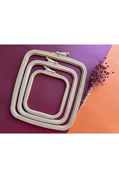 BibuPunch Nurge بكرة لولبية بلاستيكية مربعة 3 قطع مجموعة فرصة رقم: 2 / 3 / 4 (3 مقاسات)