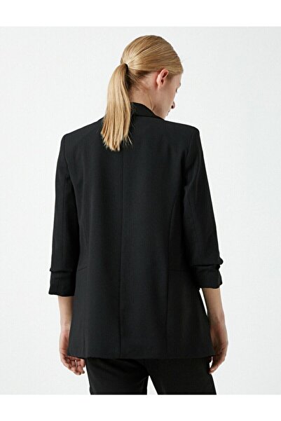 Koton Dámská bunda černá 1yak52690uw 2yak52690uw