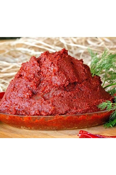 Lezzetsokağı Ev Yapımı Tatlı Biber Salçası 1 kg Doğal %100 Organik