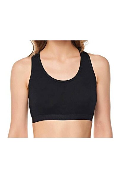 Ödül 5004 بوستير رياضي بدون خياطة للسيدات باللون الأسود