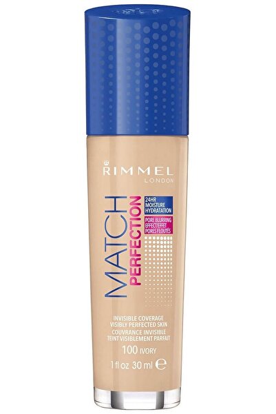 RIMMEL LONDON Marka: Rimmel London Match Perfection Fondöten 100 Ivory Katego...
