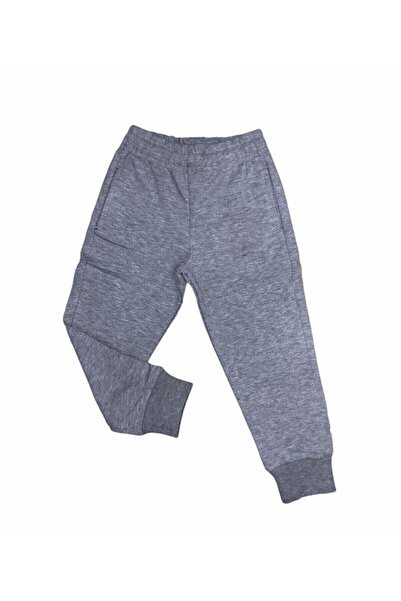 NACAR STORE Gray Unisex Children's Sweatpants - Lycra and Knee-Proof Fabric