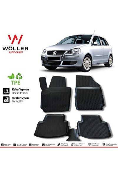 wöller Volkswagen Polo Paspas 2002 2009 Arası 3d Havuzlu Paspas