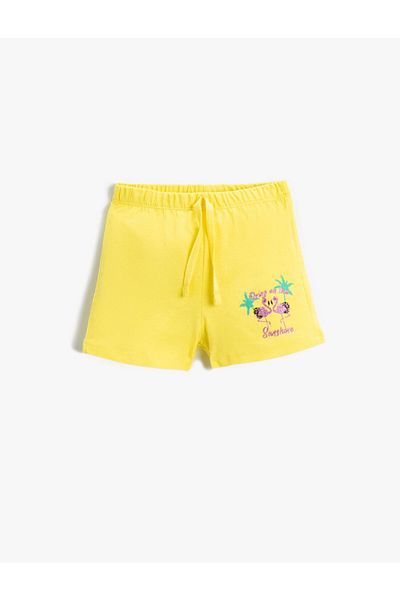 Koton Gelb/171 Shorts und Bermudas für Mädchen