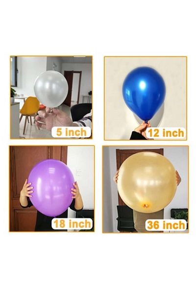 Patladı Gitti 12 Inch Black Balloon 10 Pieces