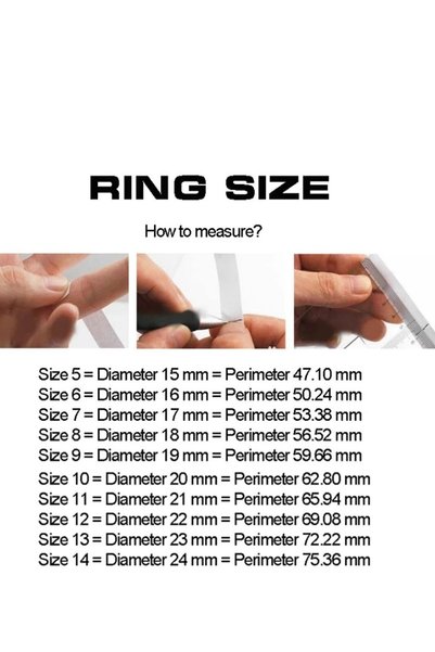 Giraffe Lord of the Rings the Lord of the Rings Steel Ring (You Make Measurement before Purchase!!!)