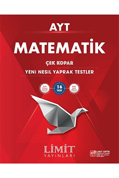 Limit Yayınları Ayt Matematik Çek Kopar Test Yni