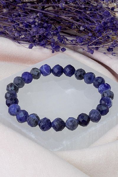 Dünya Doğal Taş Sodalite Stone Natural Stone Bracelet