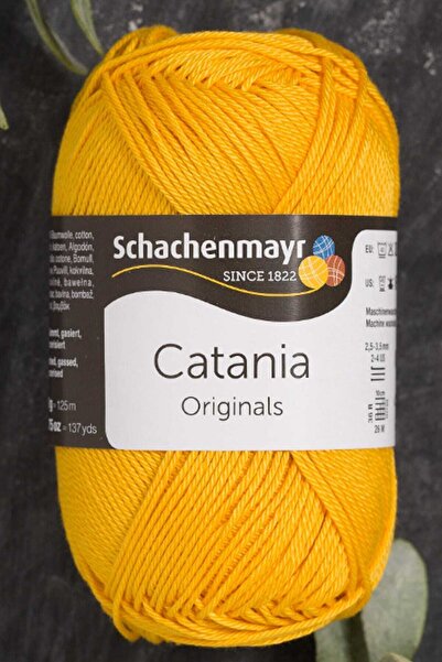 Schachenmayr Smc Catania 50gr Sarı El Örgü Ipi - 9801210-00208
