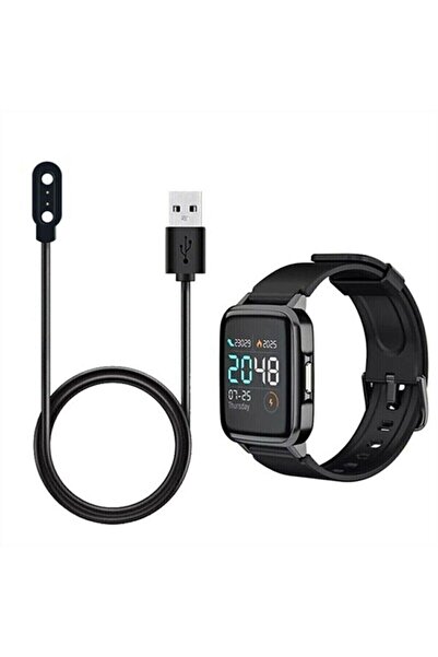 Nezih Case Haylou Solar Ls05 Solar Akıllı Saat Uyumlu Akım Korumalı Manyetik Şarj Kablosu