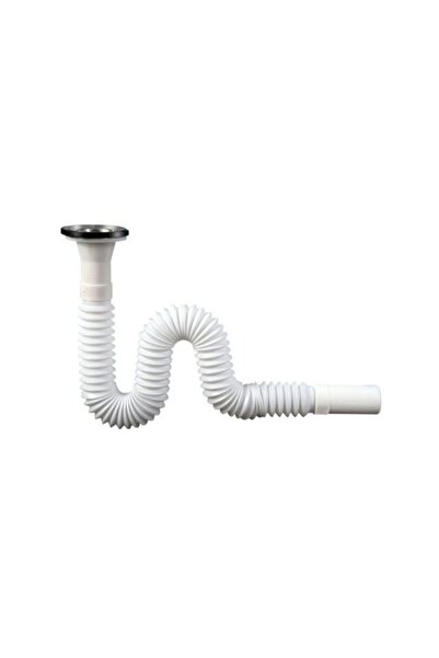 ÖZBEST Körüklü Lavabo Sifonu Uzun 140 Cm