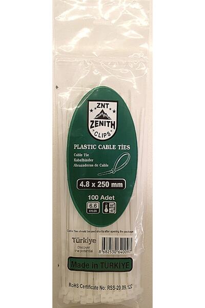 zenıth klips مشبك كابلات زينيث 4,8x250 عبوة واحدة (100 قطعة)